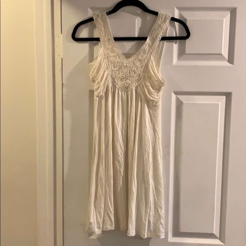 Creamy white dress size small